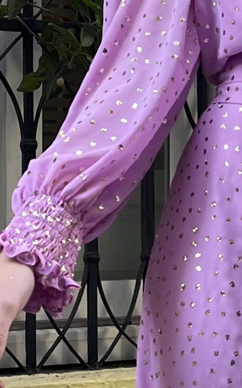 Vestido Gasa Carlota Rosa - Imagen 3