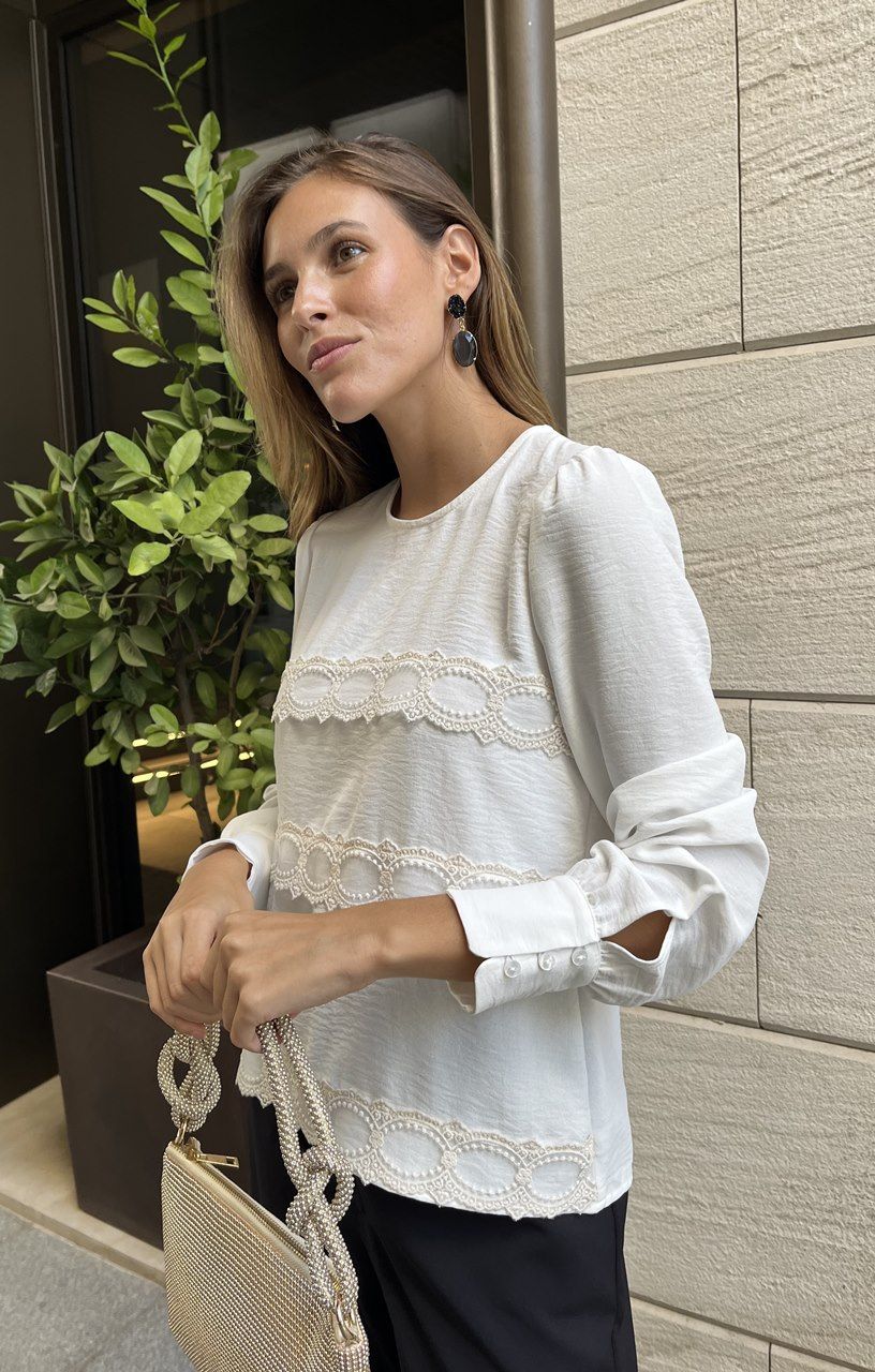 Blusa Blanca Jimena Blusa Blanca Jimena
