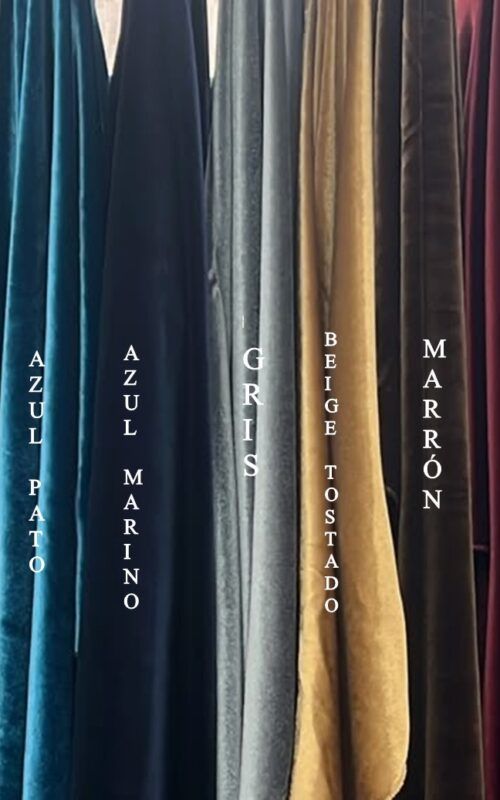 capas de terciopelo para invitadas