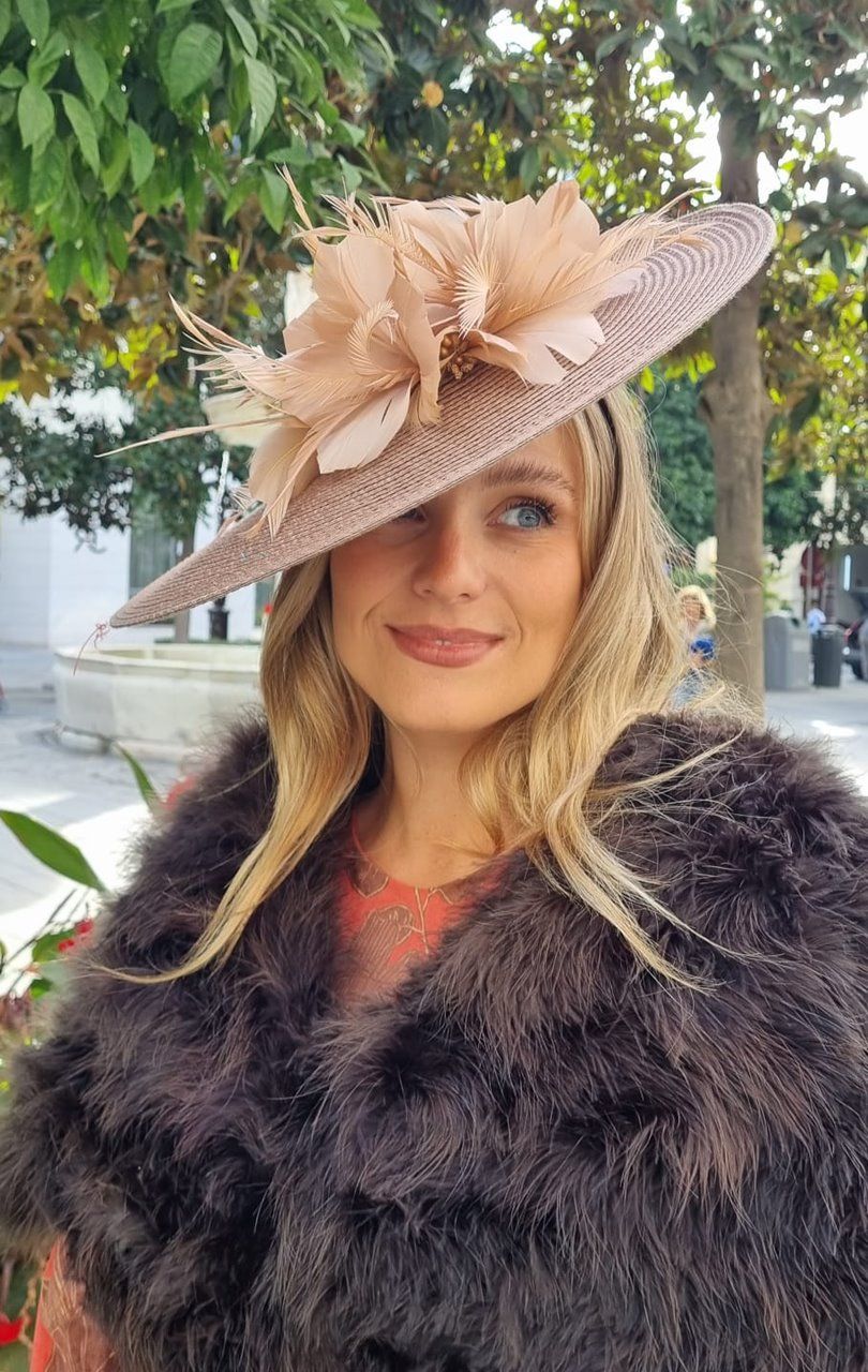 Tocado pamela Ascot