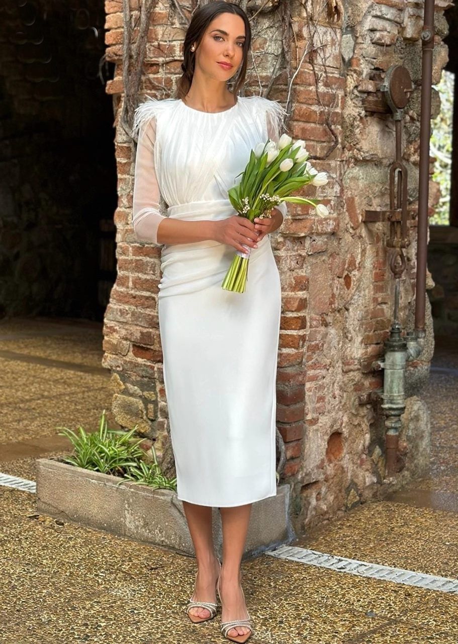 Vestido tul blanco Valentina Vestido tul blanco Valentina