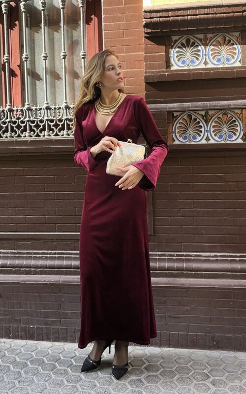 Vestido terciopelo Bruna