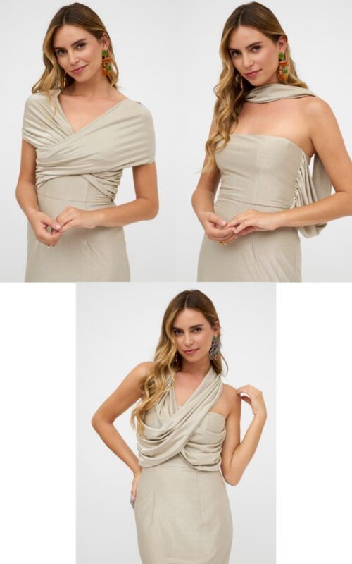 Vestido fiesta Brigitte - Imagen 2