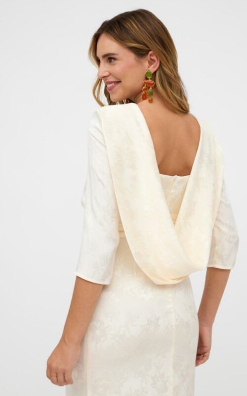 Vestido vainilla Talavera - Imagen 2