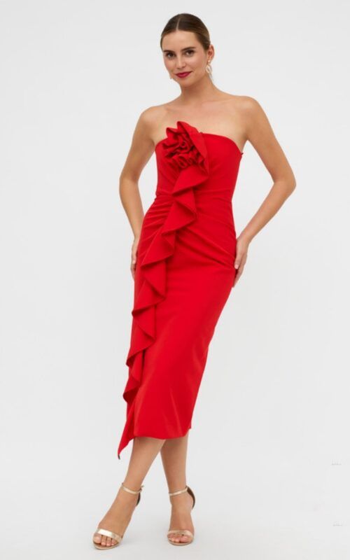 Vestido rojo Irina