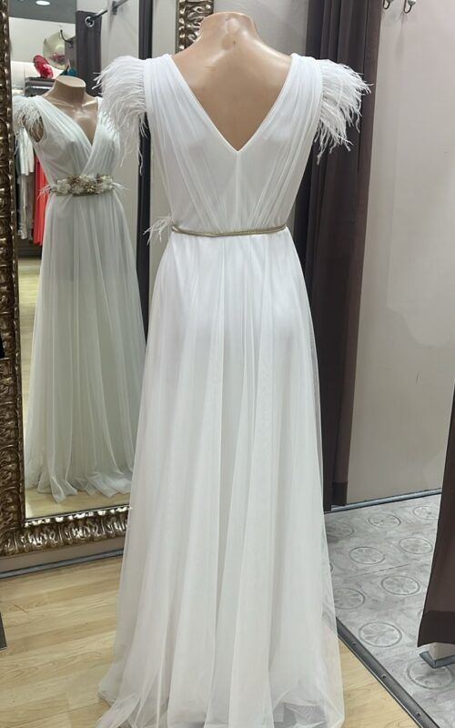 Vestido blanco Elisabeth - Imagen 2