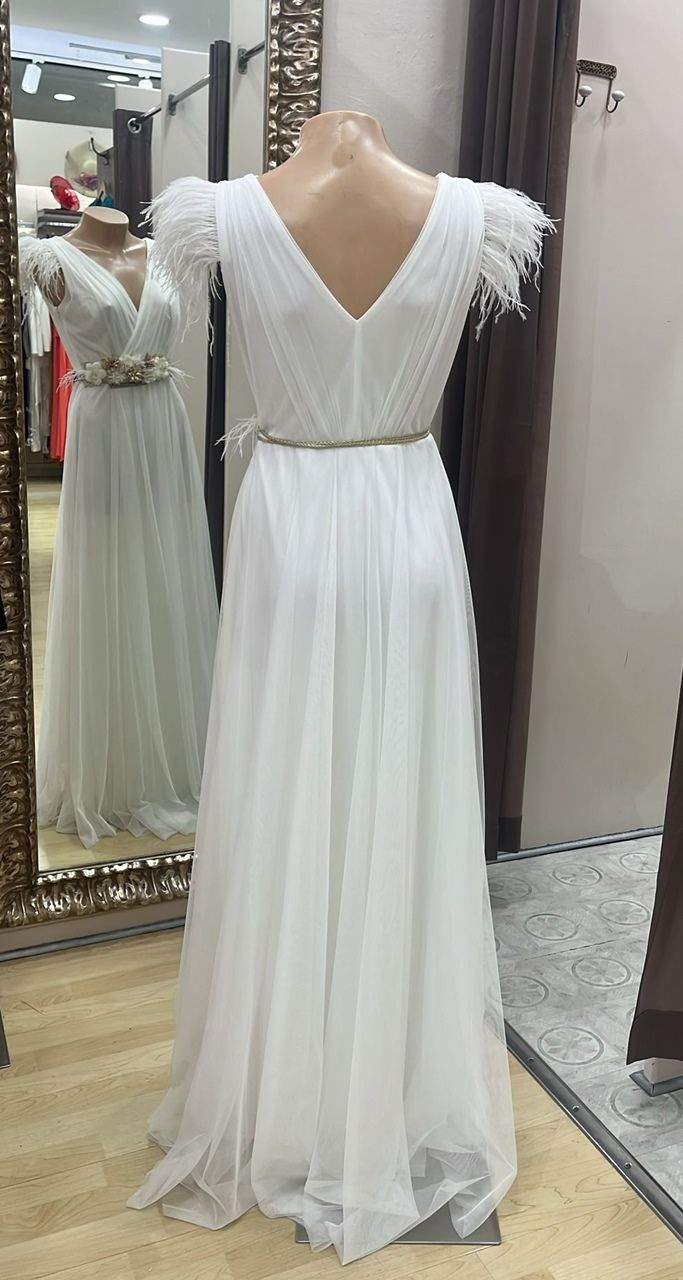 Vestido blanco Elisabeth - Imagen 2