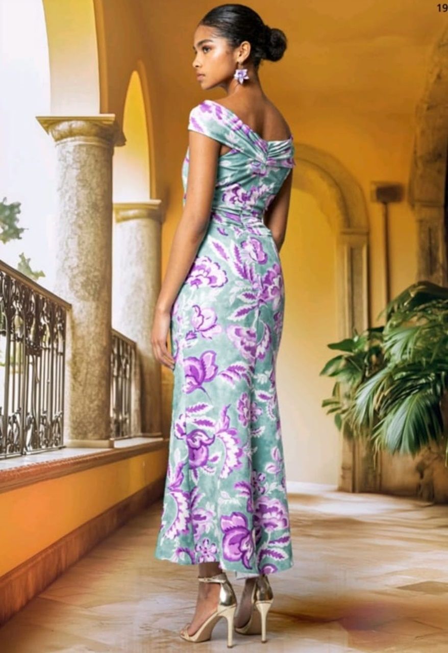 Vestido estampado Tavira - Imagen 6