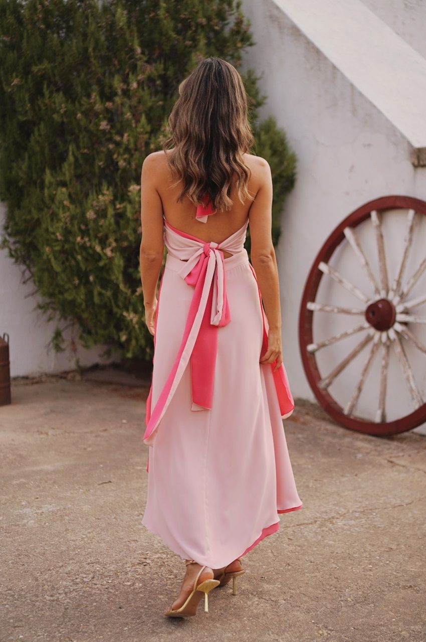 vestido-gasa-halter-midi-bicolor-rosa-tuareg-modas