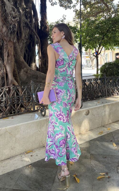 Vestido estampado Tavira - Imagen 3