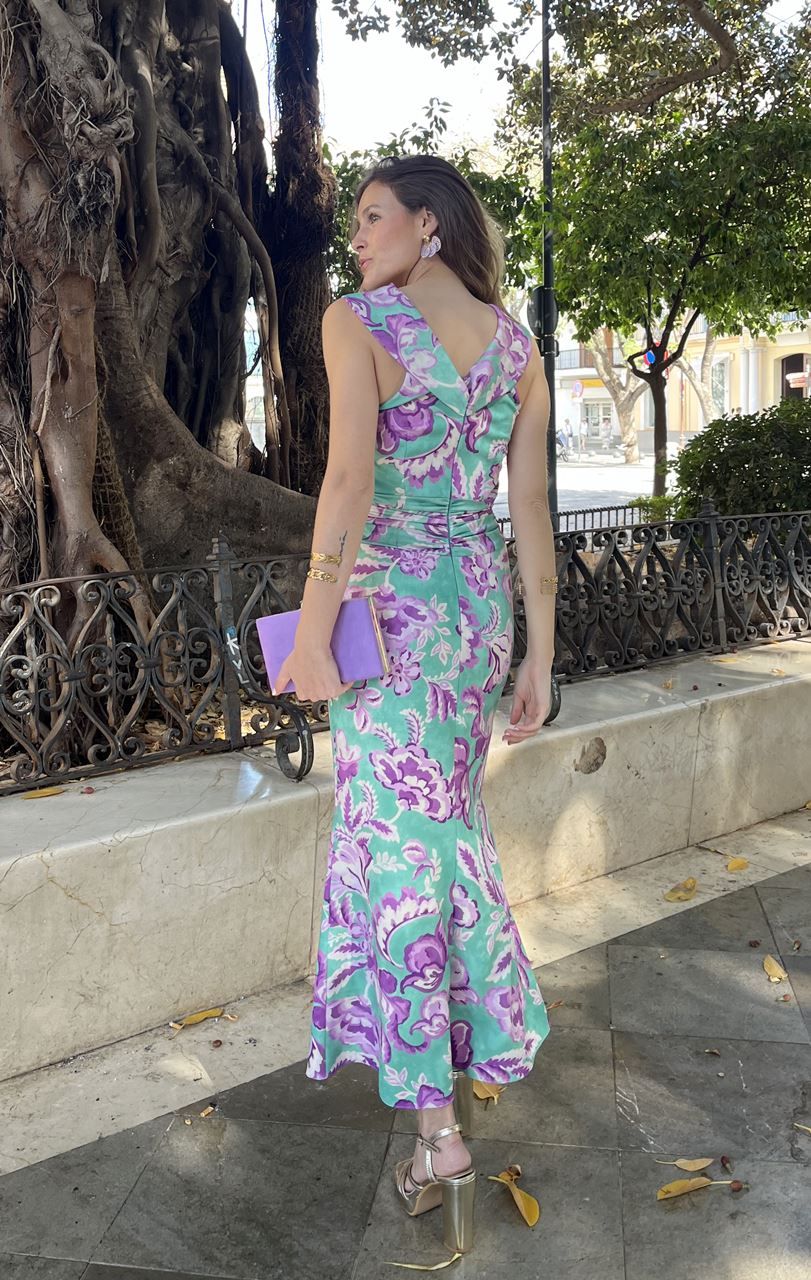 Vestido estampado Tavira - Imagen 3