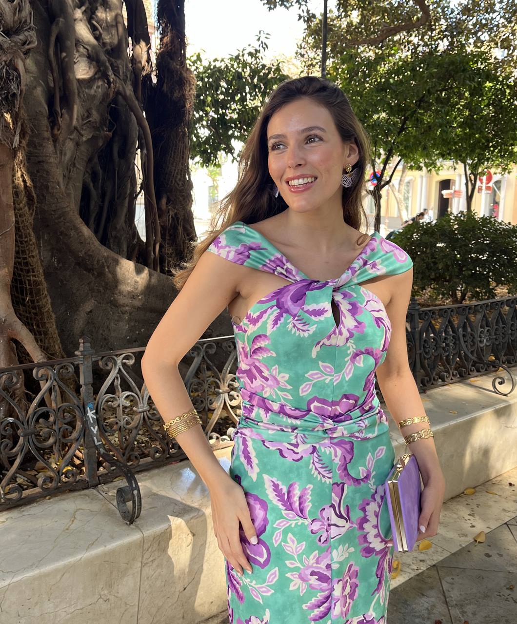 Vestido estampado Tavira - Imagen 2
