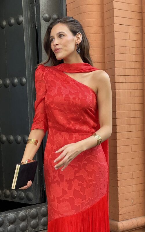 Vestido flecos Naomi - Imagen 6