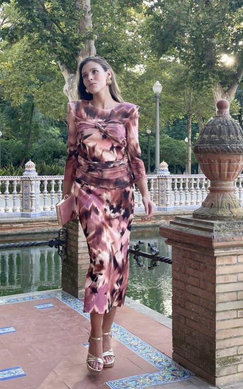 Vestido estampado Kandy