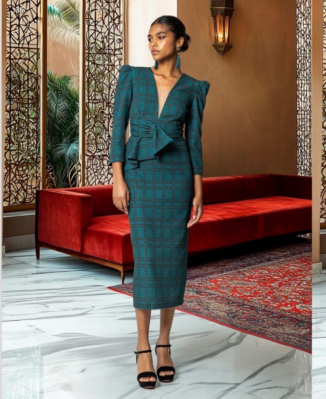 Vestido cuadros Limerick