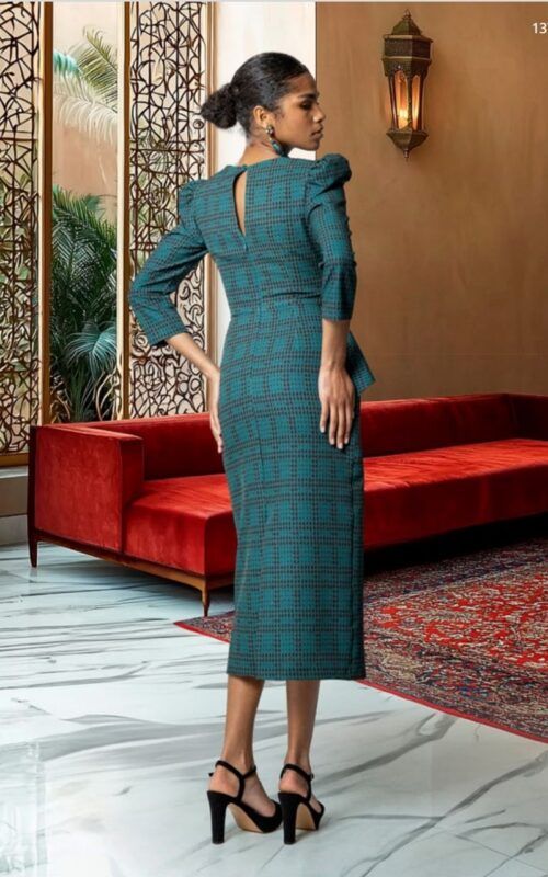 Vestido cuadros Limerick - Imagen 2