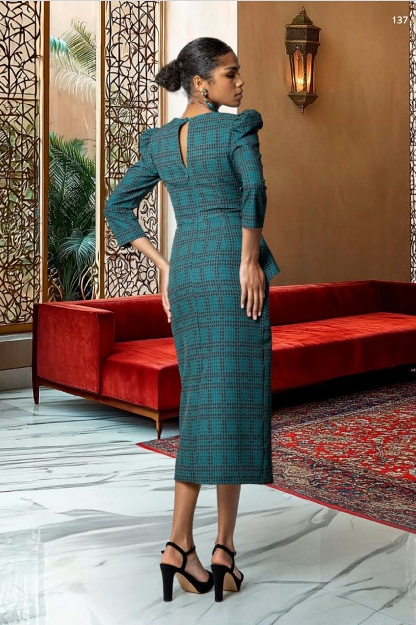 Vestido cuadros Limerick - Imagen 2