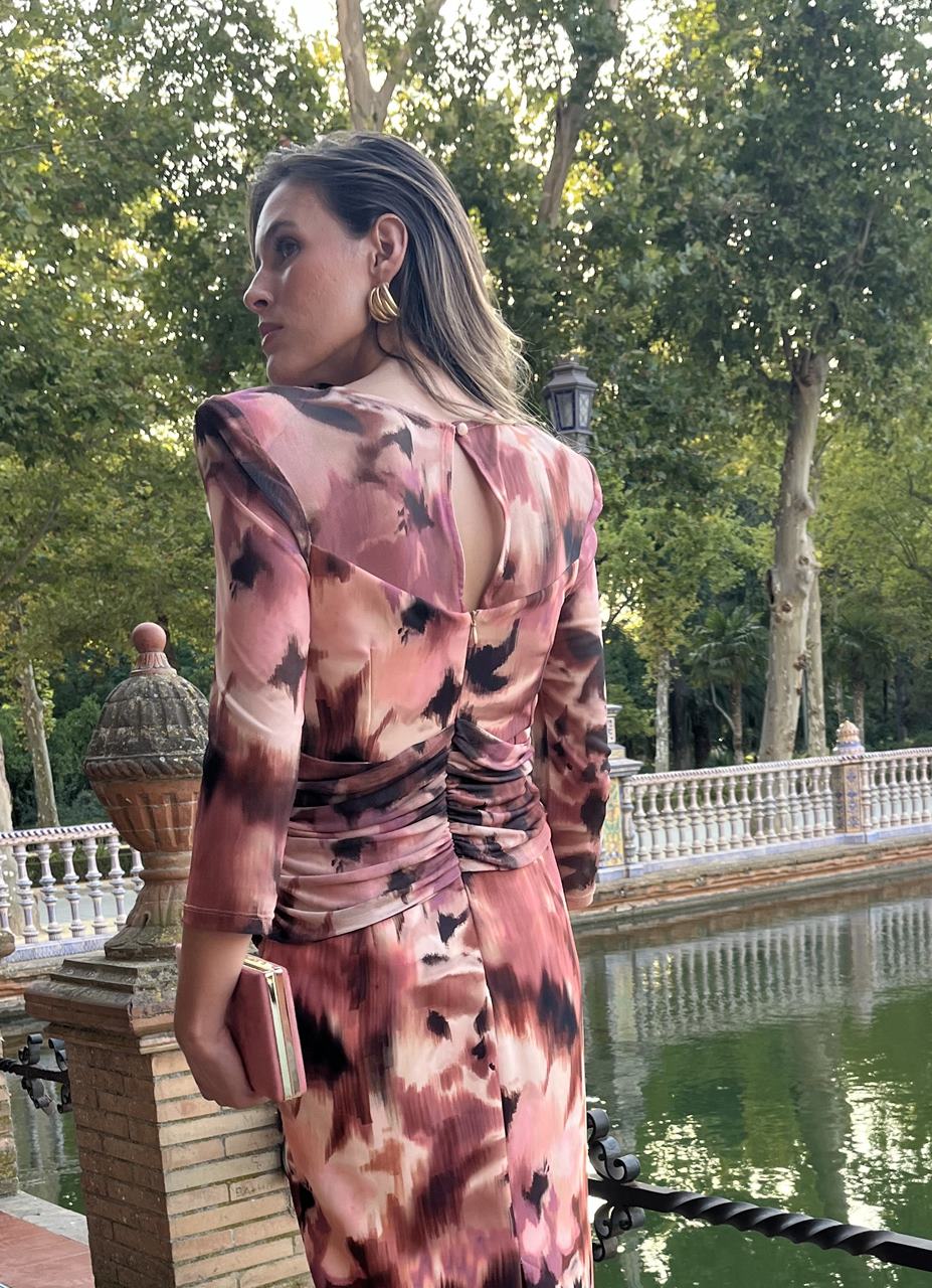 Vestido estampado Kandy - Imagen 3