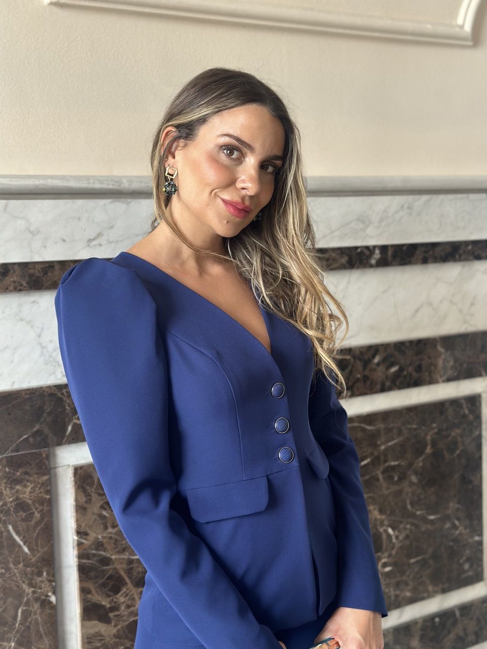 Traje pantalón Lionel azul - Imagen 4
