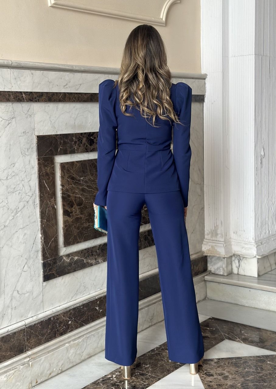 Traje pantalón Lionel azul - Imagen 3