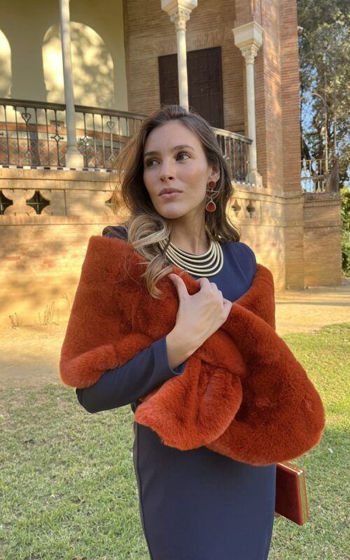 Vestido solapa Lucille - Imagen 8