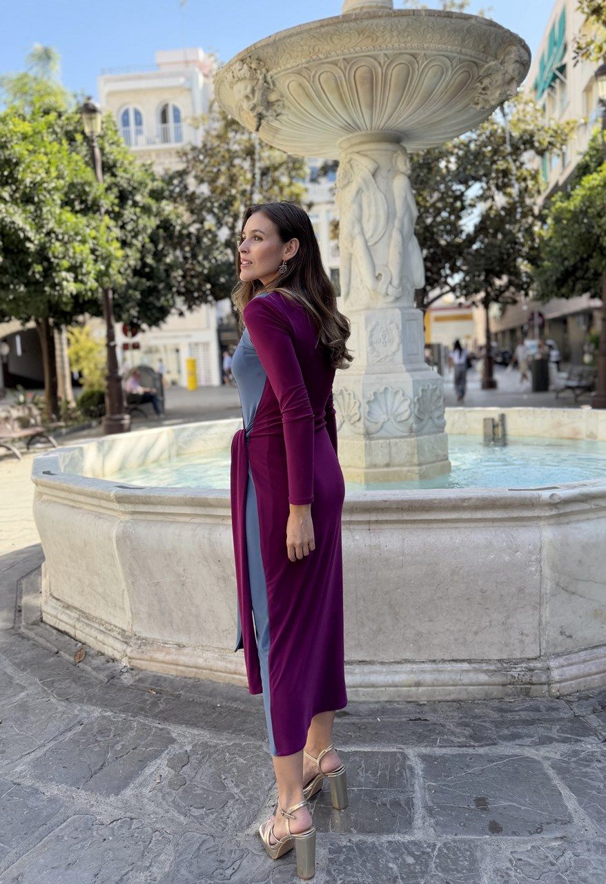 vestido-licra-franja-berenjena-tuareg-modas