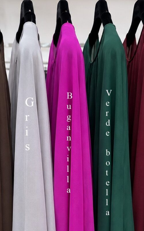 capas de gasa para invitadas