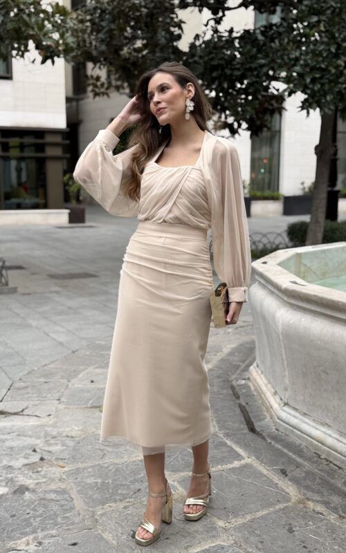 Vestido tul bolero Karen