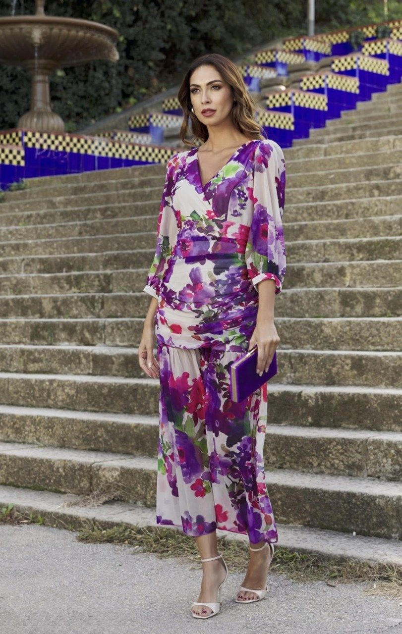 Vestido gasa Renata