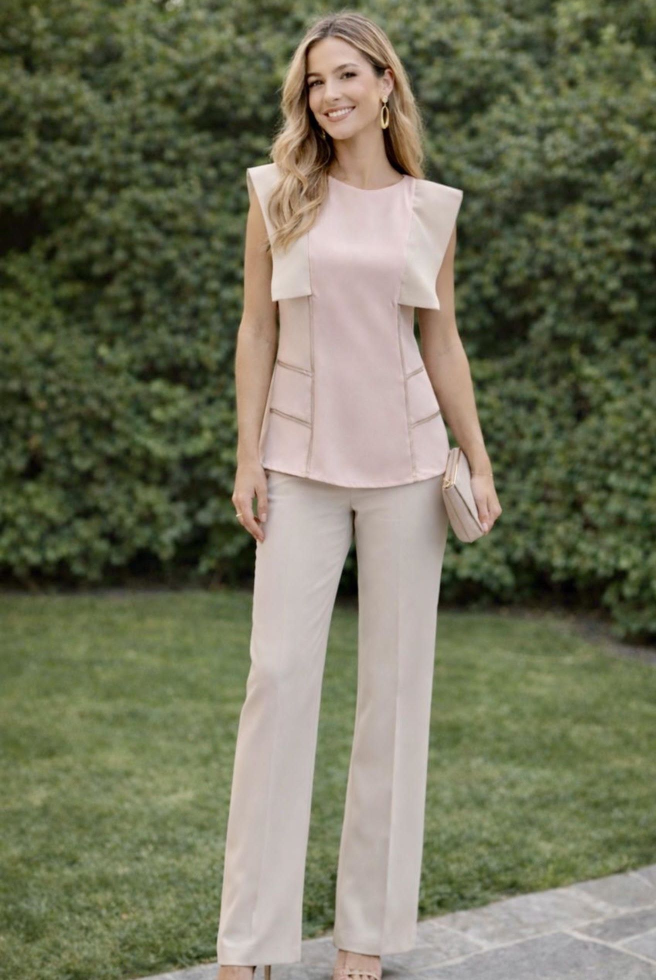 conjunto pantalón para invitada a eventos de verano