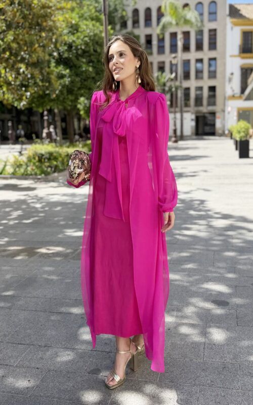 Vestido buganvilla Beatriz - Imagen 3