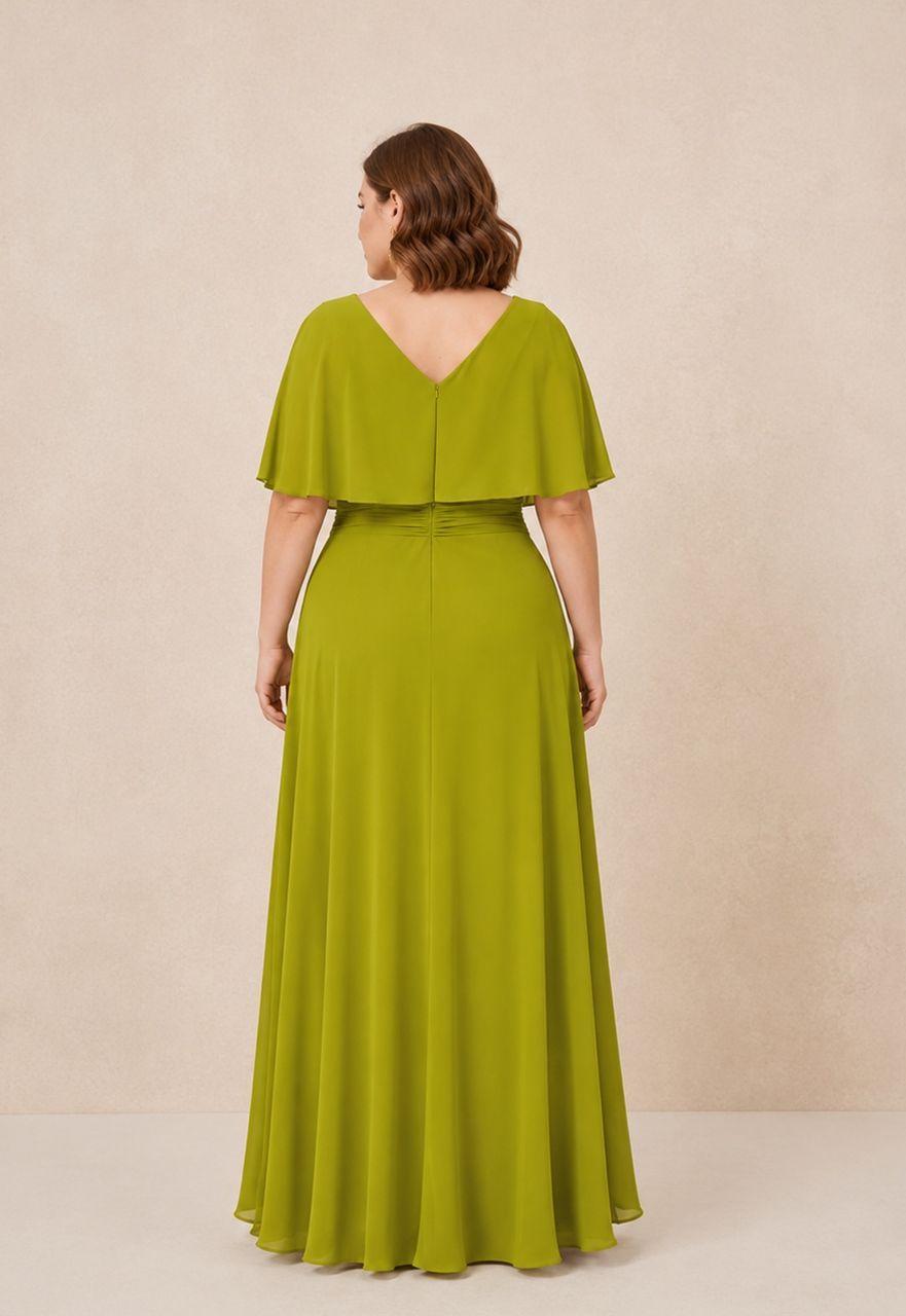 vestido largo para invitada tallas grandes