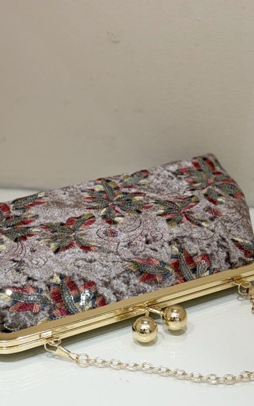 Cartera terciopelo lentejuelas - Imagen 3